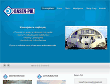Tablet Screenshot of basen-pol.pl